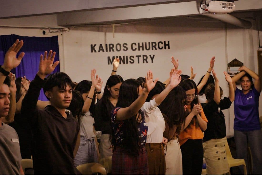 A Divine Encounter with God gathering at Kairos for Christ
